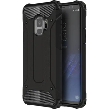 Pouzdro na mobilní telefon Techsuit Hybridní pouzdro Samsung Galaxy S9 Černá