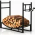 Garlist KNH-05 Stojan na krbové dřevo 86 x 35 x 78 cm černý