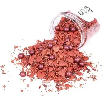 Jedlá dekorace na dort Cukrové zdobení 90g BeMine - Super Streusel