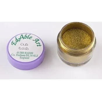 Potravinářské barvivo Prachová barva Old Gold - Edable Art