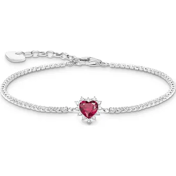 Hodinky Thomas Sabo A2188-013-10-L19V Herz Armband romance silber
