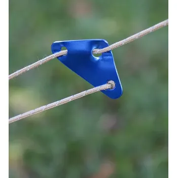 kempingová židle Hliníkový trojitý napínák lana – modrý (1 ks) (TRA1)