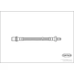 Brzdová hadice CORTECO 19030340