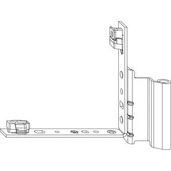 Okno MACO křídl.díl falc.spod.lož. AS/PVC bez ÜV 12/20-13 mm, levý, stříbrný (54893)