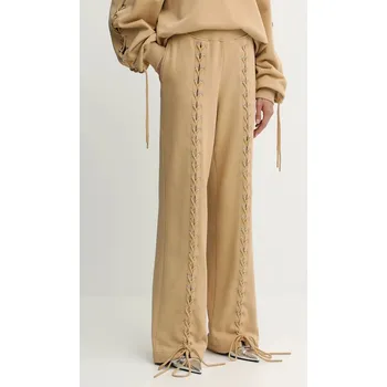 Bavlněné tepláky Rotate, L, béžová, 80X