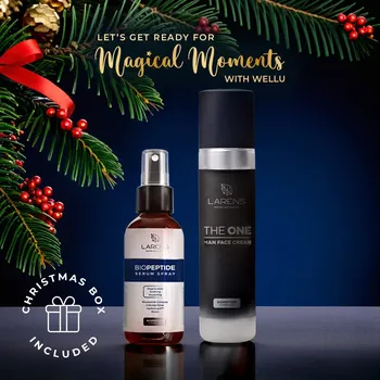 Nestandardní parfém Larens The One Man Face Cream + Biopeptide Serum 50 ml