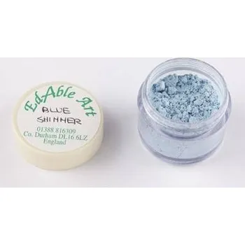 Potravinářské barvivo Prachová barva Blue Shimmer - Edable Art