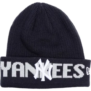 Módní doplněk Kulich New Era - MLB Wordmark Beanie - NY Yankees - Navy velikost One Size (56-59 cm)