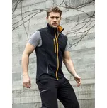 ARDON VISION / Pánská softshellová vesta - černá/oranžová XXL