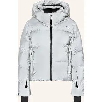 Kjus Dámská Peříčková Lyžařská Bunda Reflect, stříbrná, 36