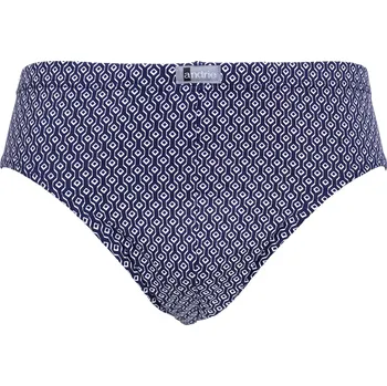 Slipy Pánské slipy Andrie s geometrickým vzorem PS3588 bílo-navy velikost XXL-58/60