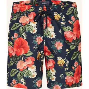 Pánské plavky Vilebrequin Pánské Plavky Moorea, tmavě modrá / červená /...