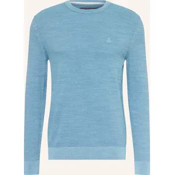 Pánský svetr Marc O'polo Pánský Svetr Z Piké, černošedá, L