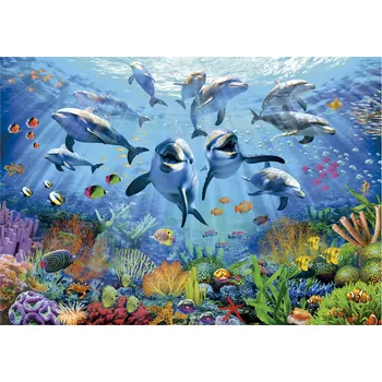 Puzzle EDUCA Puzzle Zábava pod hladinou 500 dílků