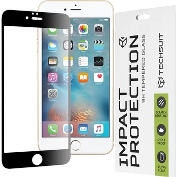 Techsuit 111D Celoplošné sklo iPhone 6 Plus 6s Černé