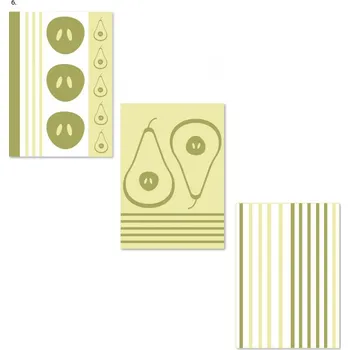 Utěrka Kuchyňské utěrky HRUŠKA 3 ks