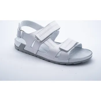 Pánské sandále MEDISTYLE zdravotní pánský sandál IVAN Barva: Bílá, Velikost EU: 47