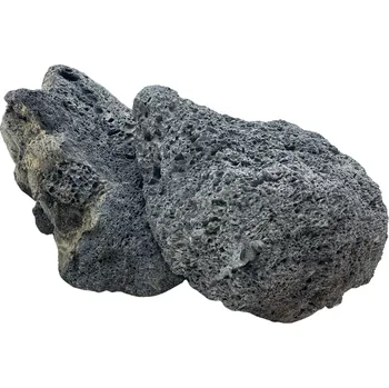 Dekorace do akvária Černé lávové kameny 4596g (ID Z07813)