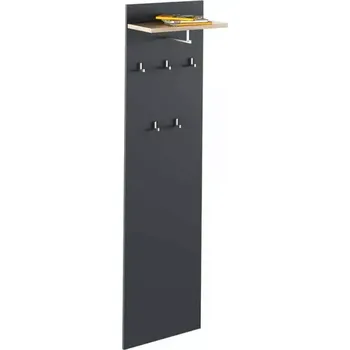 Věšák Věšákový panel RIOMA NEW TYP 19 - grafit/dub artisan - SLEVA 3% s kodem radost25