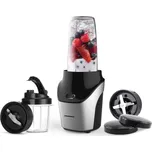 Heinner HSB-T1000SS - Smoothie nutri mixér 1000W/230V matný chrom/černá