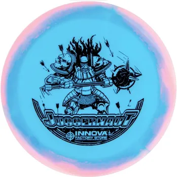 Disc golf Innova JUGGERNAUT Halo Star Barva: Modrá-bílá, Váha: 173-175 g