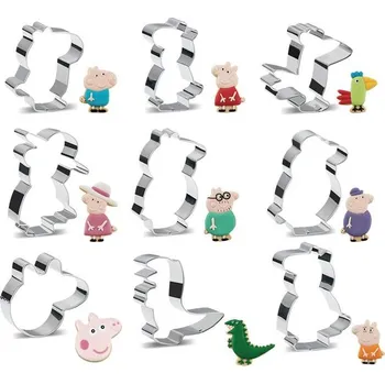 Přisada na vaření a pečení Vykrajovátka prasátko Pepa 9ks - Cakesicq | Cukrářské potřeby