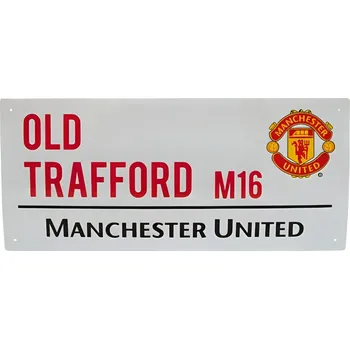 Plechová cedule MANCHESTER UNITED FC Plechová cedule Manchester United OT