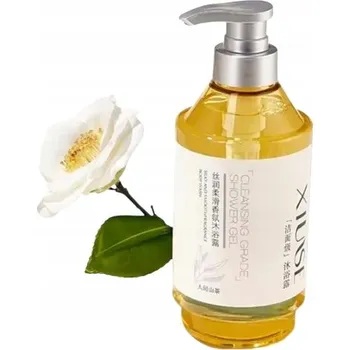 Koupelová kosmetika SPRCHOVÝ GEL ČISTICÍ S HEDVÁBÍM VŮNĚ SANTALOVÉ DŘEVO A JASMÍN