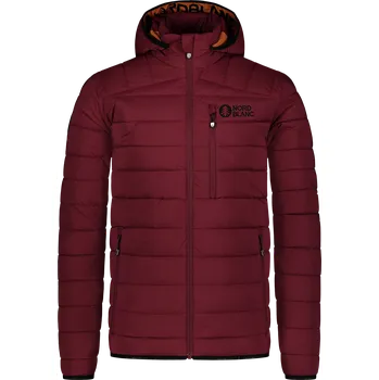 Pánská zimní bunda NORDBLANC SCREE NBWJM8262 VÍNOVÁ XXXL