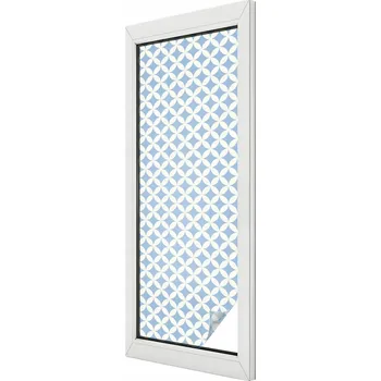 Okenní dekorace Hotová mléčná Fólie 146 x 50 cm