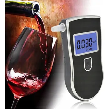 Zabezpečení domácnosti POLICEJNÍ PROFESIONÁLNÍ DIGITÁLNÍ ALKOHOL TESTER DOMÁCÍ SVÍTILNA 5X NÁUSTEK