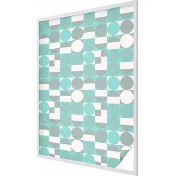 Okenní dekorace Hotová mléčná Fólie 146 x 100 cm