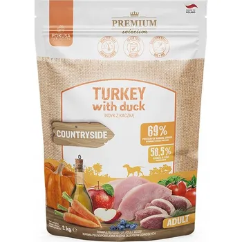 Krmivo pro psa Pokusa Premium Selection - suché krmivo krůta a kachnu 1 kg