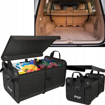 Organizér do auta XXL ORGANIZÉR DO AUTA DO KUFRU S VÍKEM VELMI PROSTORNÝ 60L