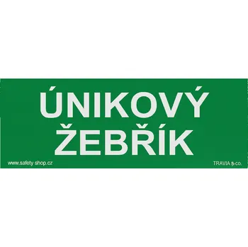 Únikový žebřík Plast 210 x 80 mm tl. 0.5 mm - Kód: 05525