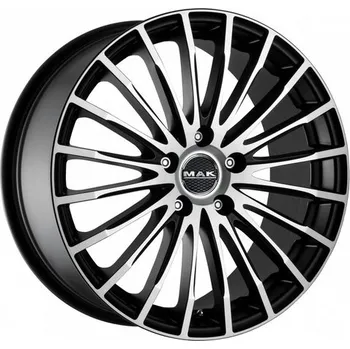 Disk Alu kola MAK fatale ice black 8,5x19" 5x112 ET48 76