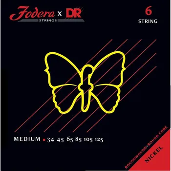Struna pro hudební nástroj Fodera STR-6-34125-N