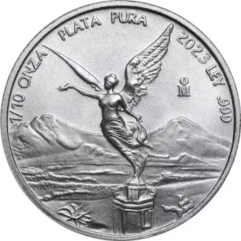 Banco de México Stříbrná investiční mince Mexiko Libertad 1/10 Oz | 2023 | 3,11 g