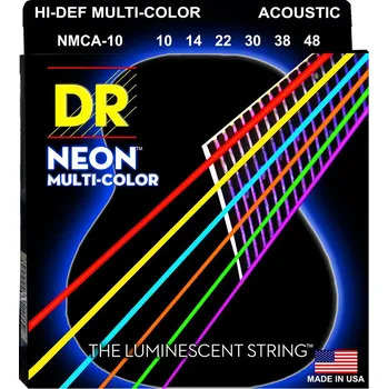 Příslušenství pro strunný nástroj DR Strings Neon Multi-Color NMCA-10