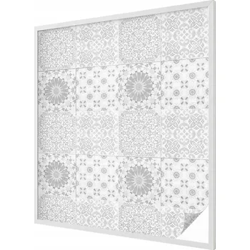 Okenní dekorace Hotová mléčná Fólie 116 x 100 cm