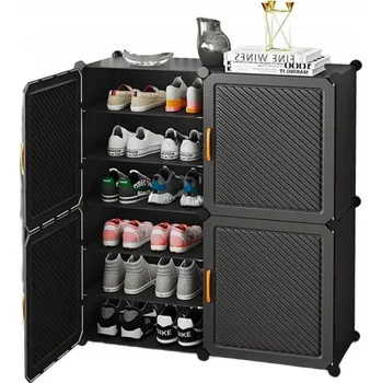 Komoda MODULÁRNÍ SKŘÍŇKA NA BOTY DROBNOSTI KONTEJNER KOMODA MX21 REGÁL 12 POLIC