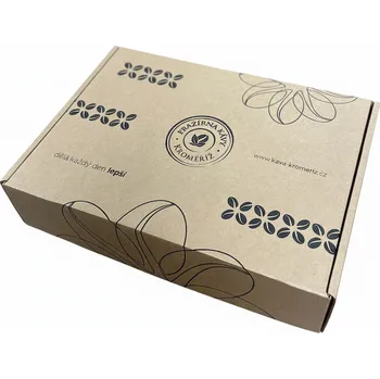 Káva Dárková krabice na kávu (krabice s dekorativní slámou)