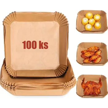 Pečicí papír Professor Pečící papír do horkovzdušné fritézy 20 x 20 cm - 100 ks 2226 ZAHRADA Sklad6 2226 (ZAHRADA Sklad6 )