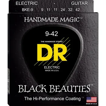Struna pro kytaru a smyčcový nástroj DR Strings Black Beauties BKE-9