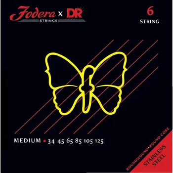 Struna pro kytaru a smyčcový nástroj Fodera STR-6-34125-SS