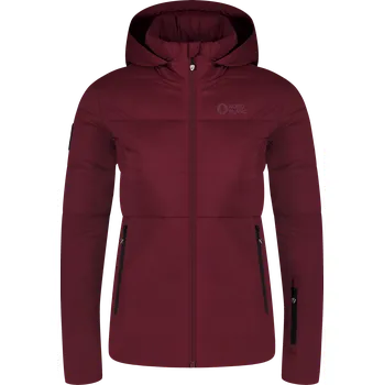 Dámská zimní bunda NORDBLANC KNOLL NBWJL8272 VÍNOVÁ 34