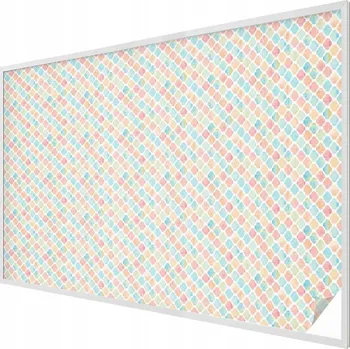 Okenní dekorace Fólie Samolepicí okenní mléčná matná fólie, dekorativní akvarely, 200x146 cm