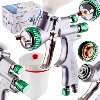 Stříkací pistole Stříkací pistole HVLP II Tryska 1,3 mm pro lakování AUARITA 600 ml 2 bar