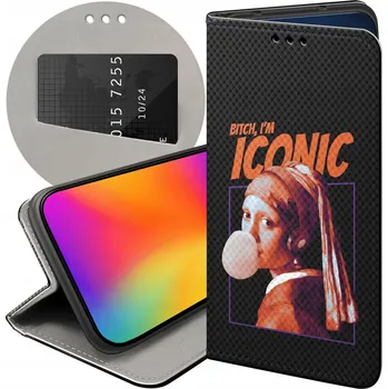 Pouzdro na mobilní telefon Pouzdro s klopou Hello Case pro realme GT Master, červené