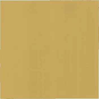 Papírový ubrousek Ubrousky Paw Airlaid 40 cm zlaté 12 ks